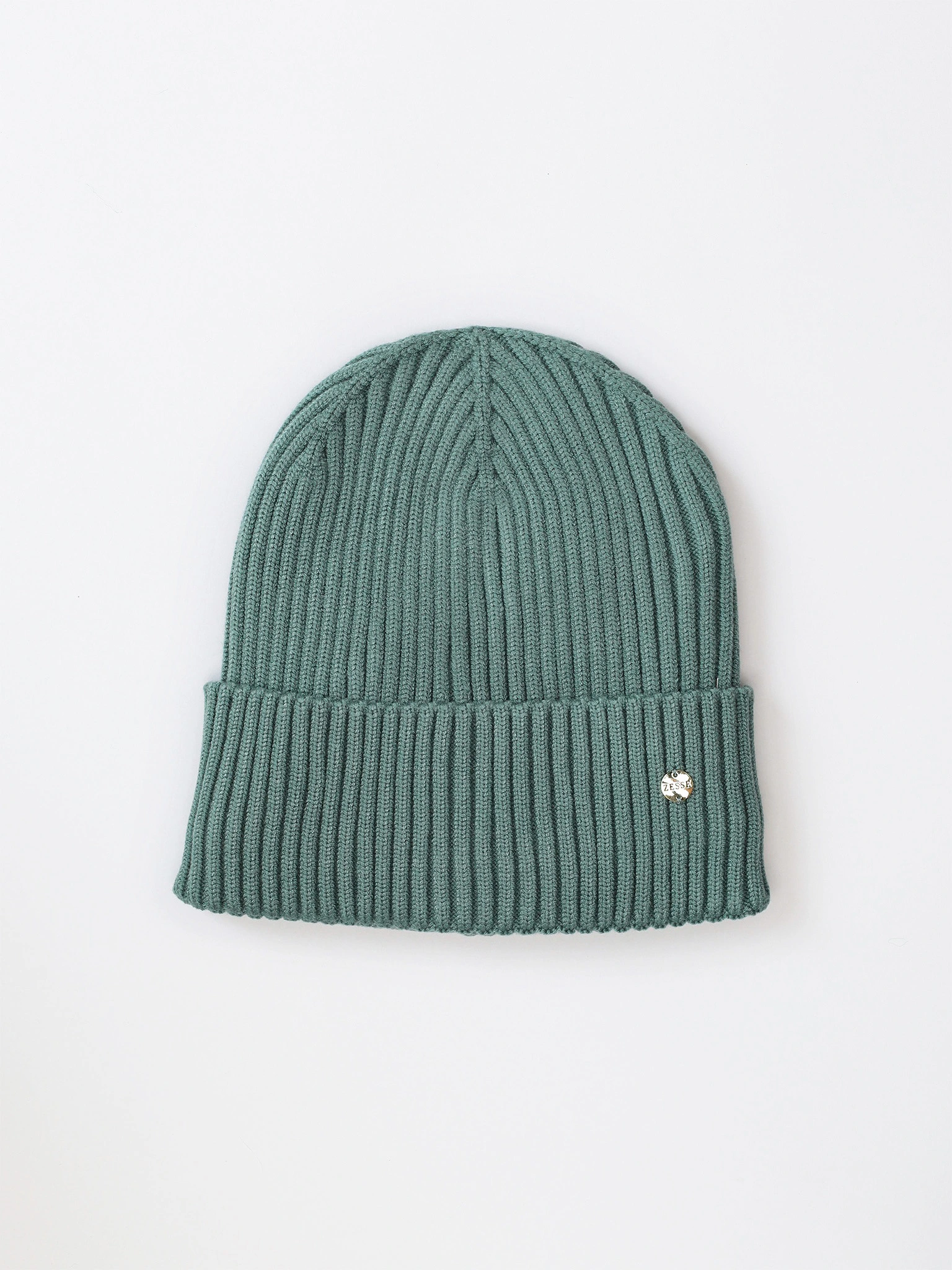 Шапка-бини в ассортименте с отворотом на подкладе